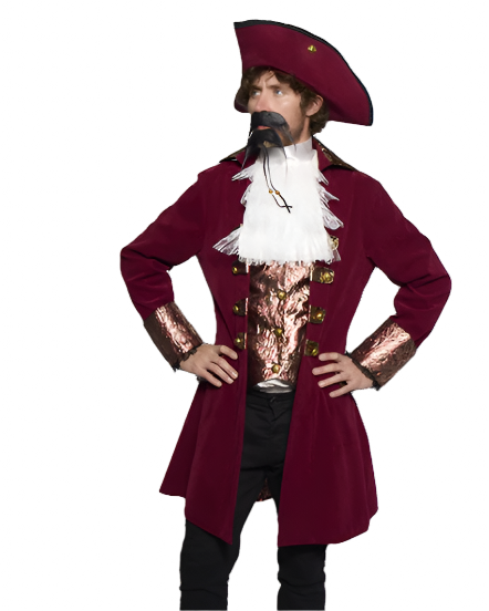 Captain Coat, Mens Regal Burgundy