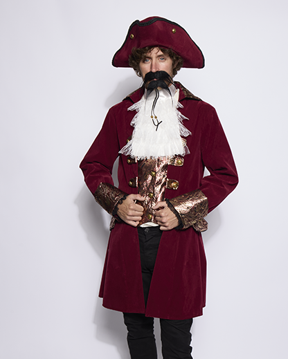 Captain Coat, Mens Regal Burgundy