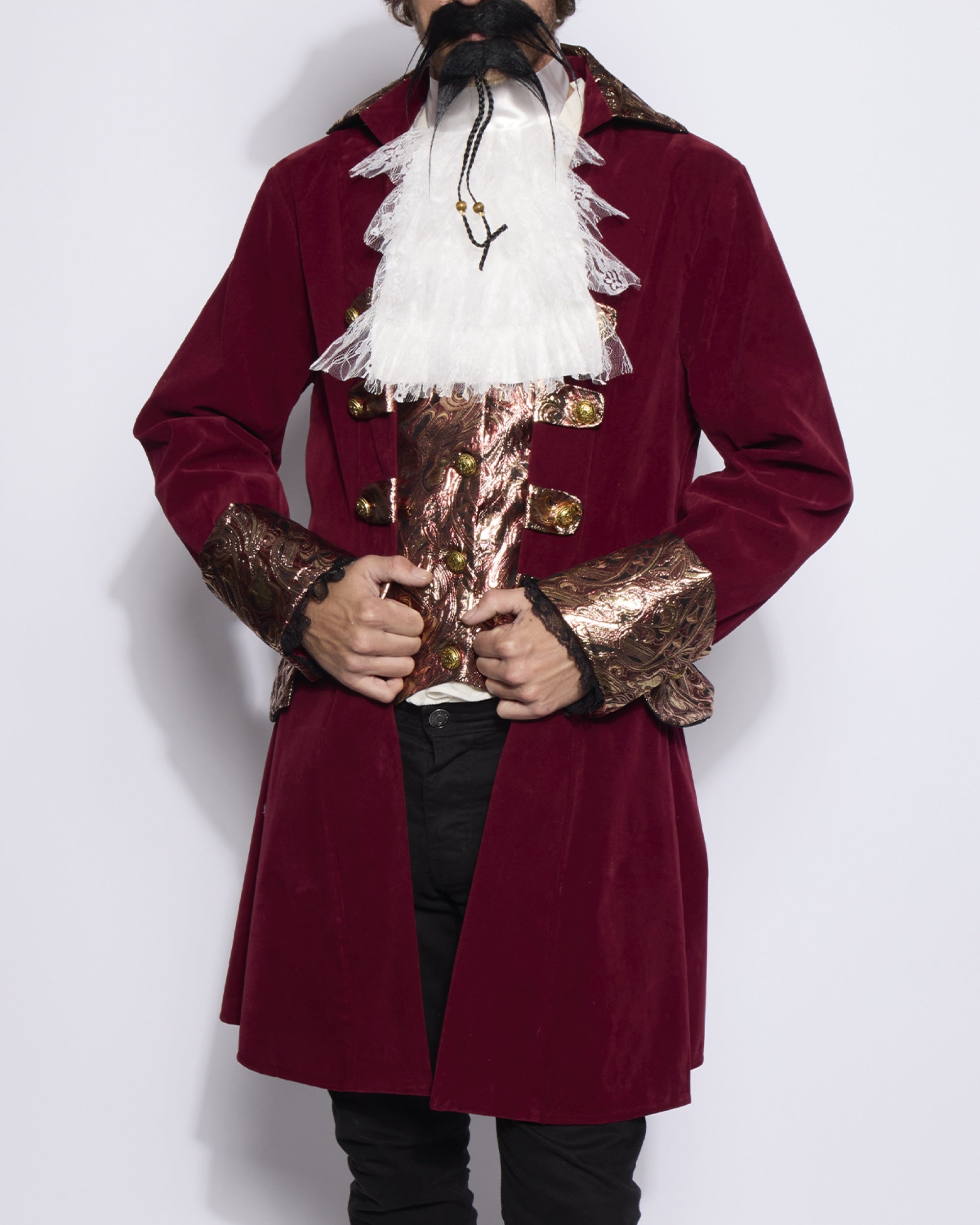 Captain Coat, Mens, Regal Burgundy