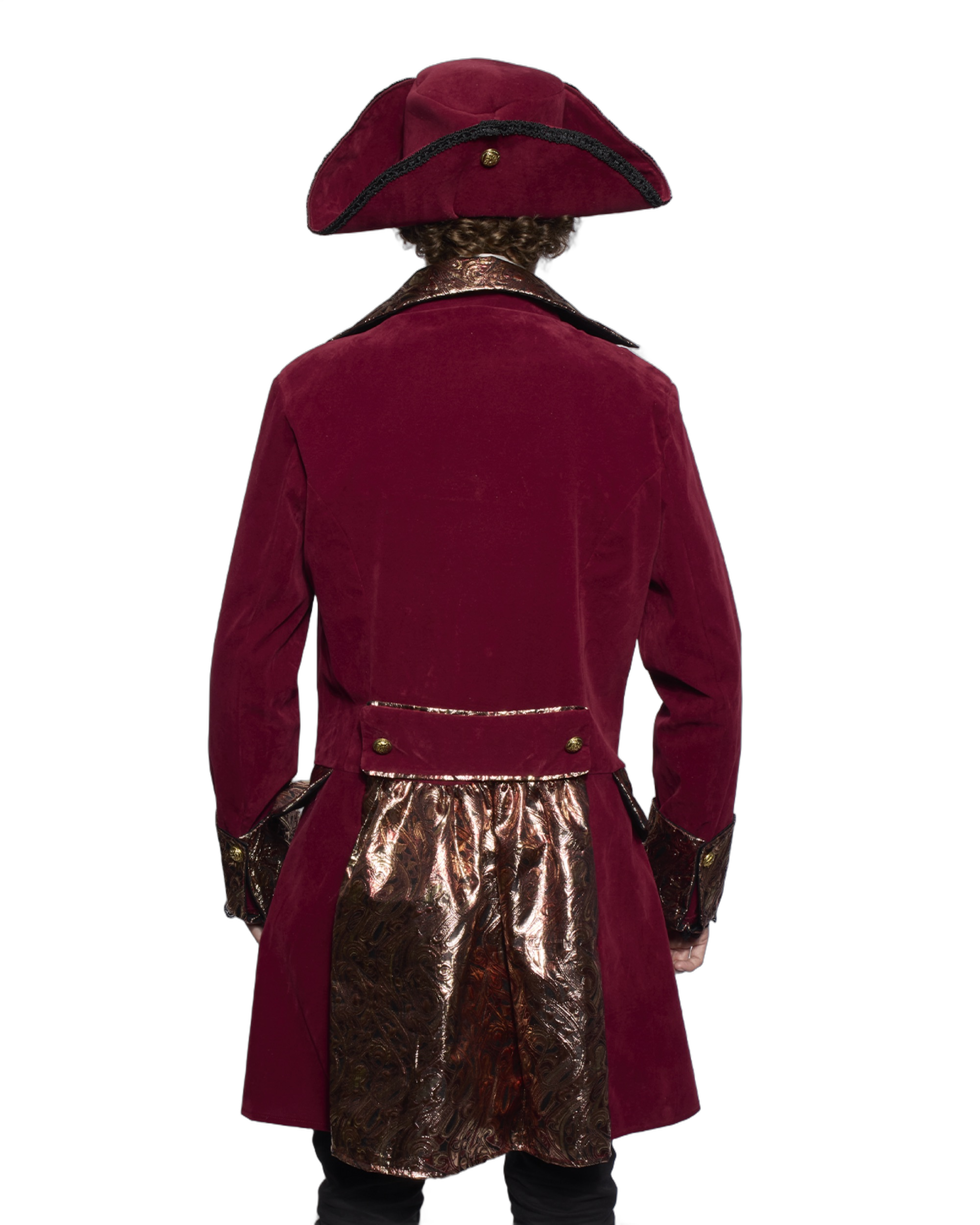 Captain Coat, Mens, Regal Burgundy
