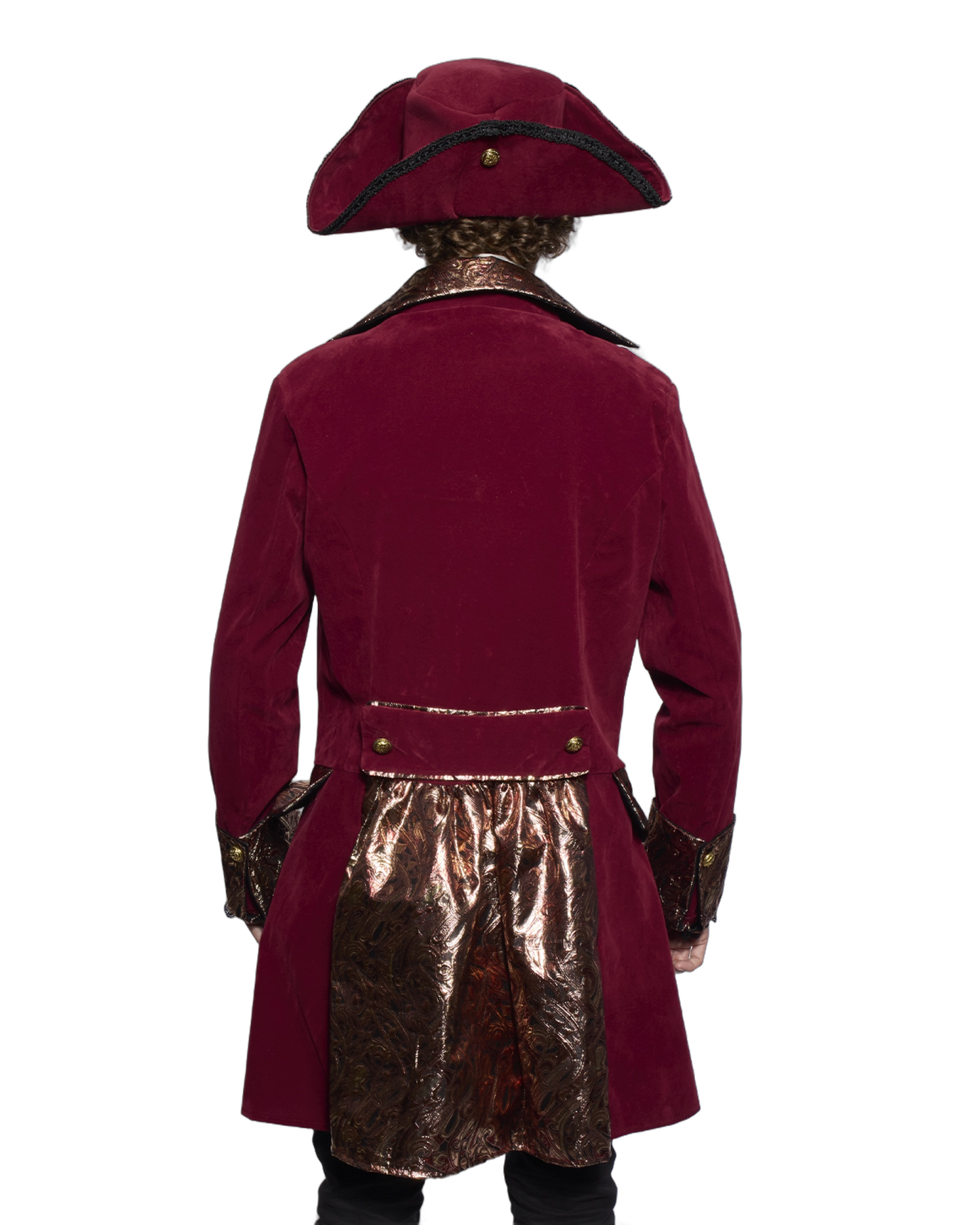Captain Coat, Mens, Regal Burgundy