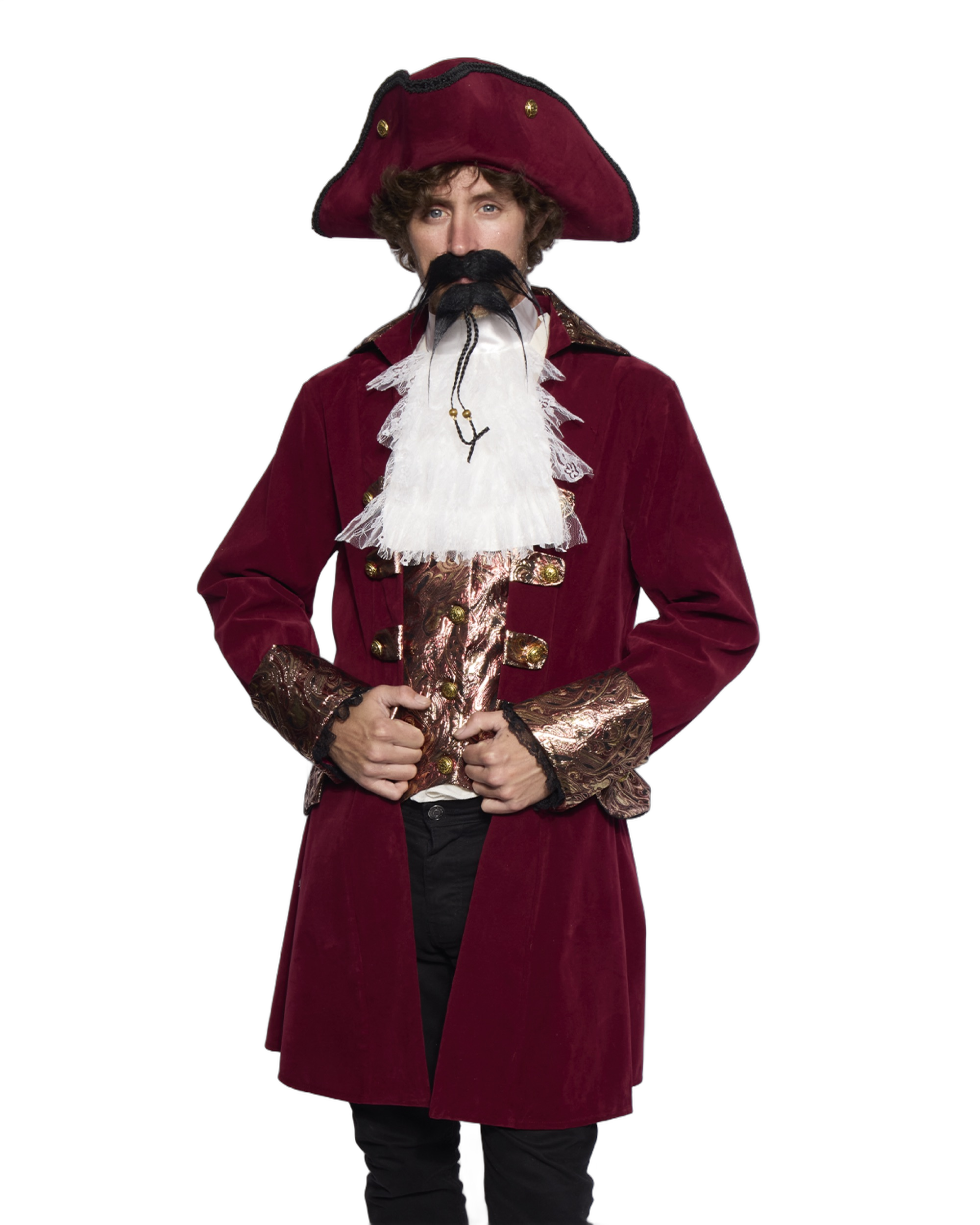 Captain Coat, Mens, Regal Burgundy