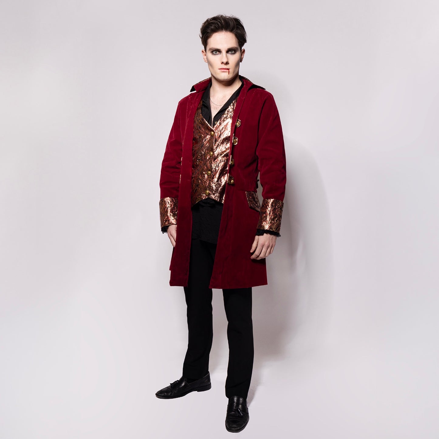 Captain Coat, Mens, Regal Burgundy