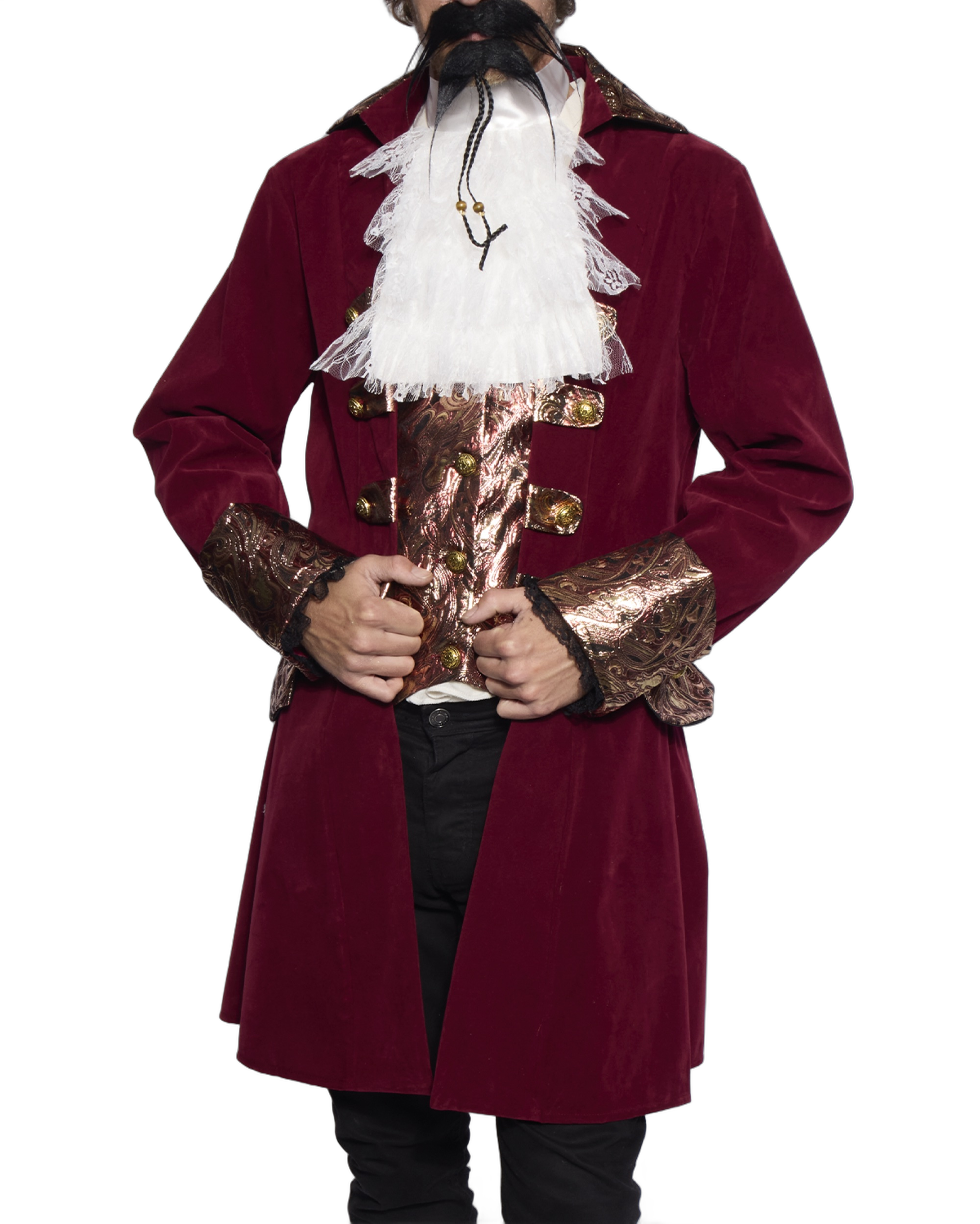 Captain Coat, Mens, Regal Burgundy
