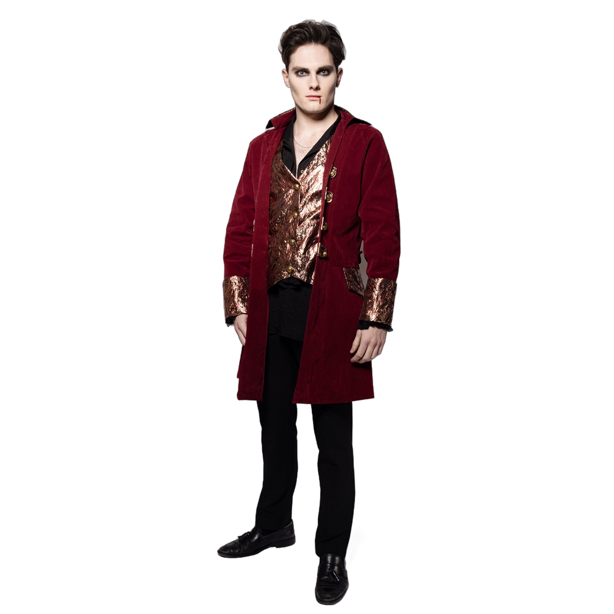 Captain Coat, Mens, Regal Burgundy