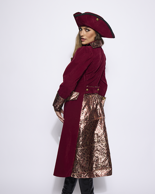 Captain Coat, Ladies' Regal Burgundy