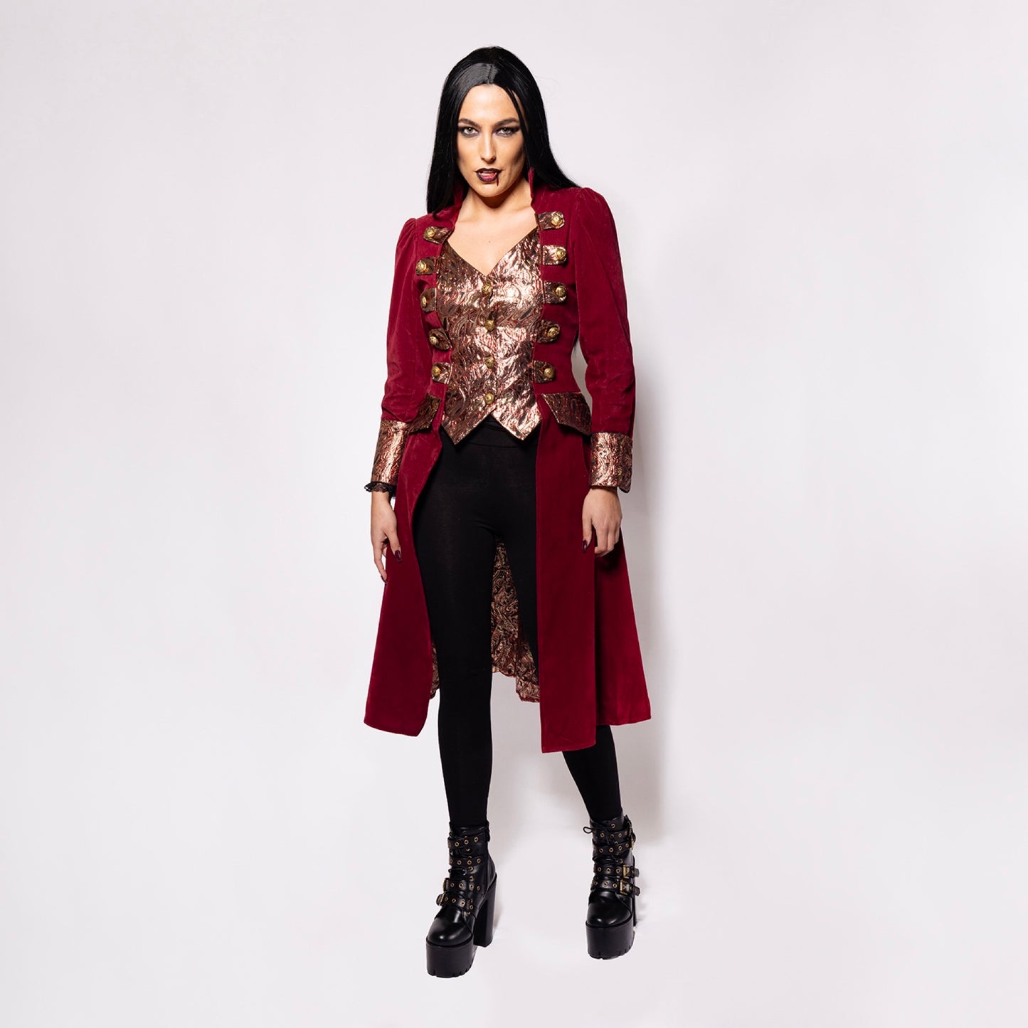 Captain Coat, Ladies, Regal Burgundy
