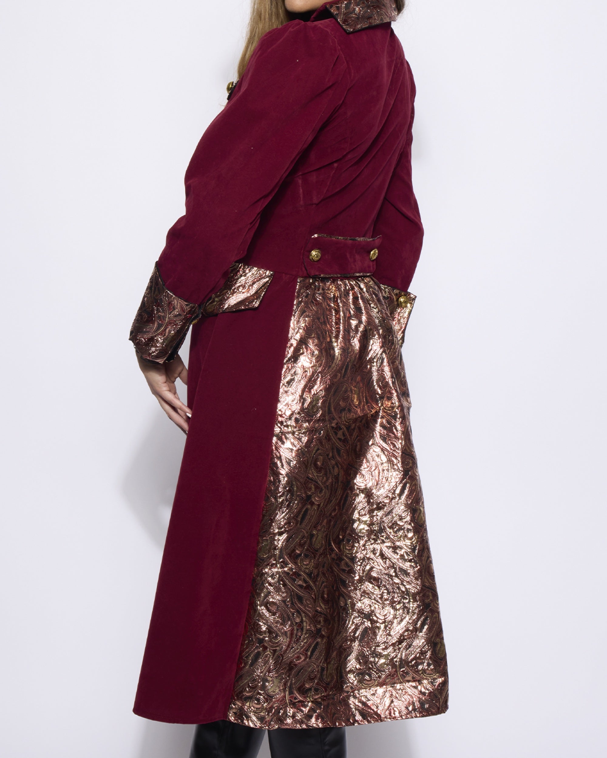 Captain Coat, Ladies, Regal Burgundy