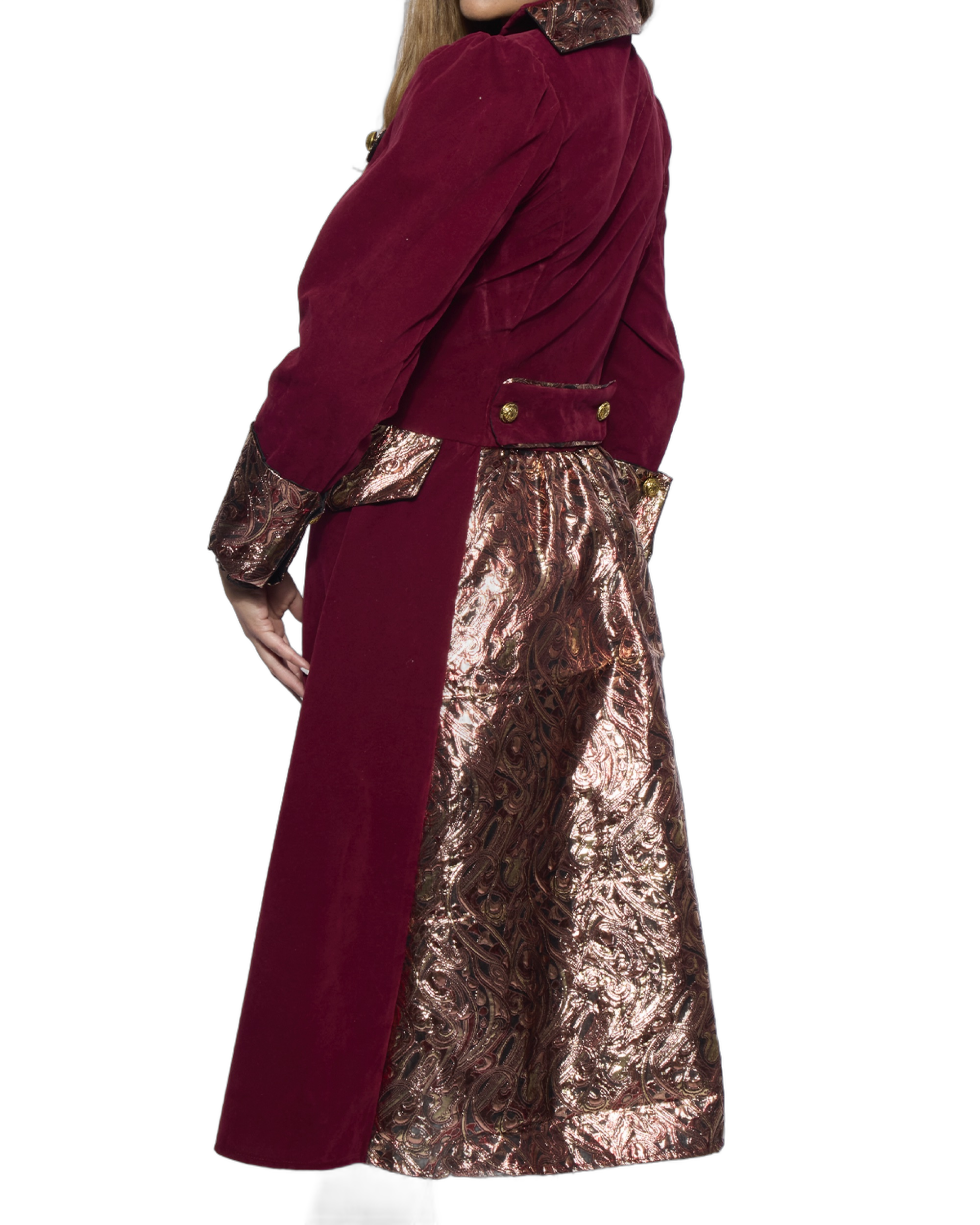 Captain Coat, Ladies, Regal Burgundy