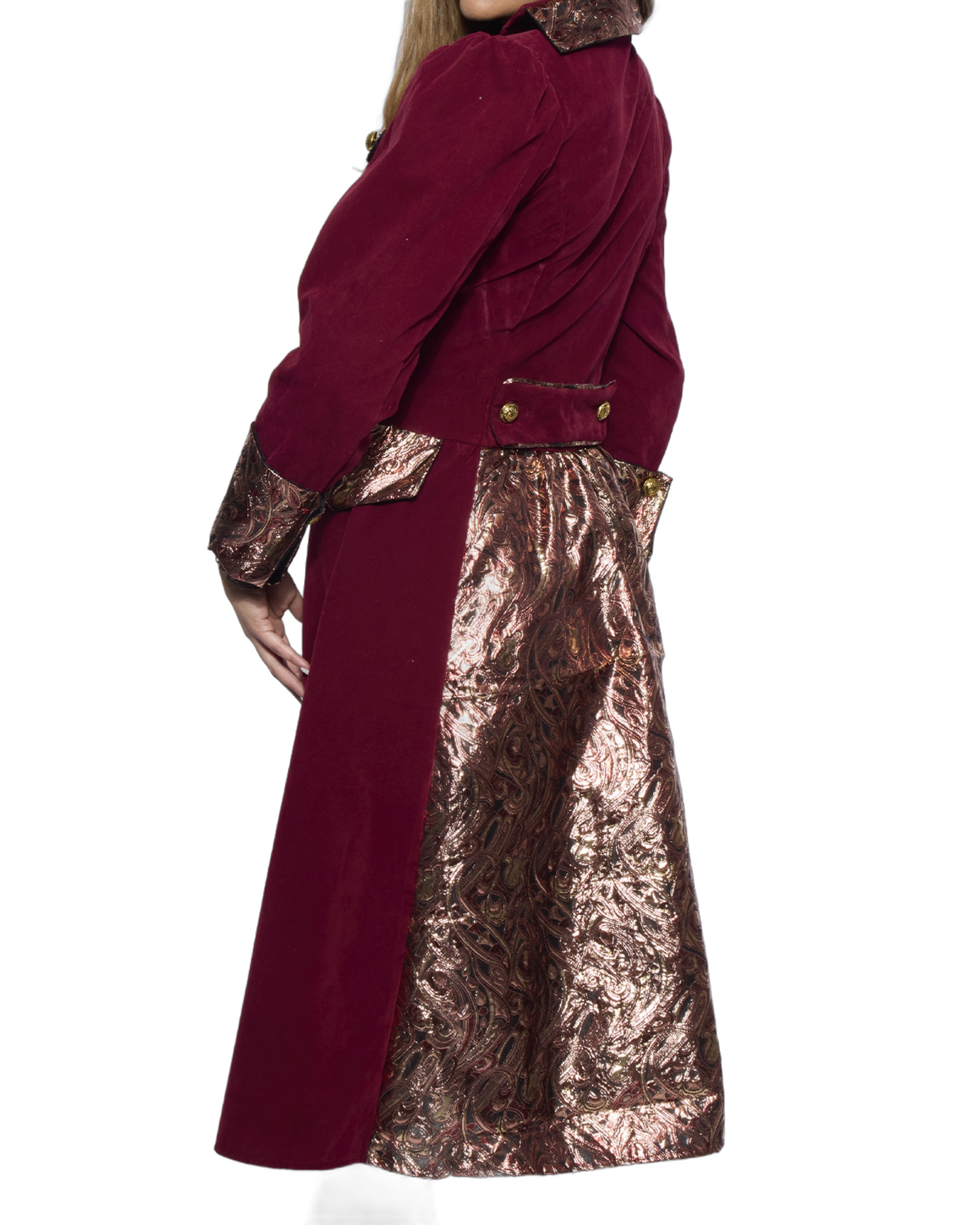 Captain Coat, Ladies, Regal Burgundy
