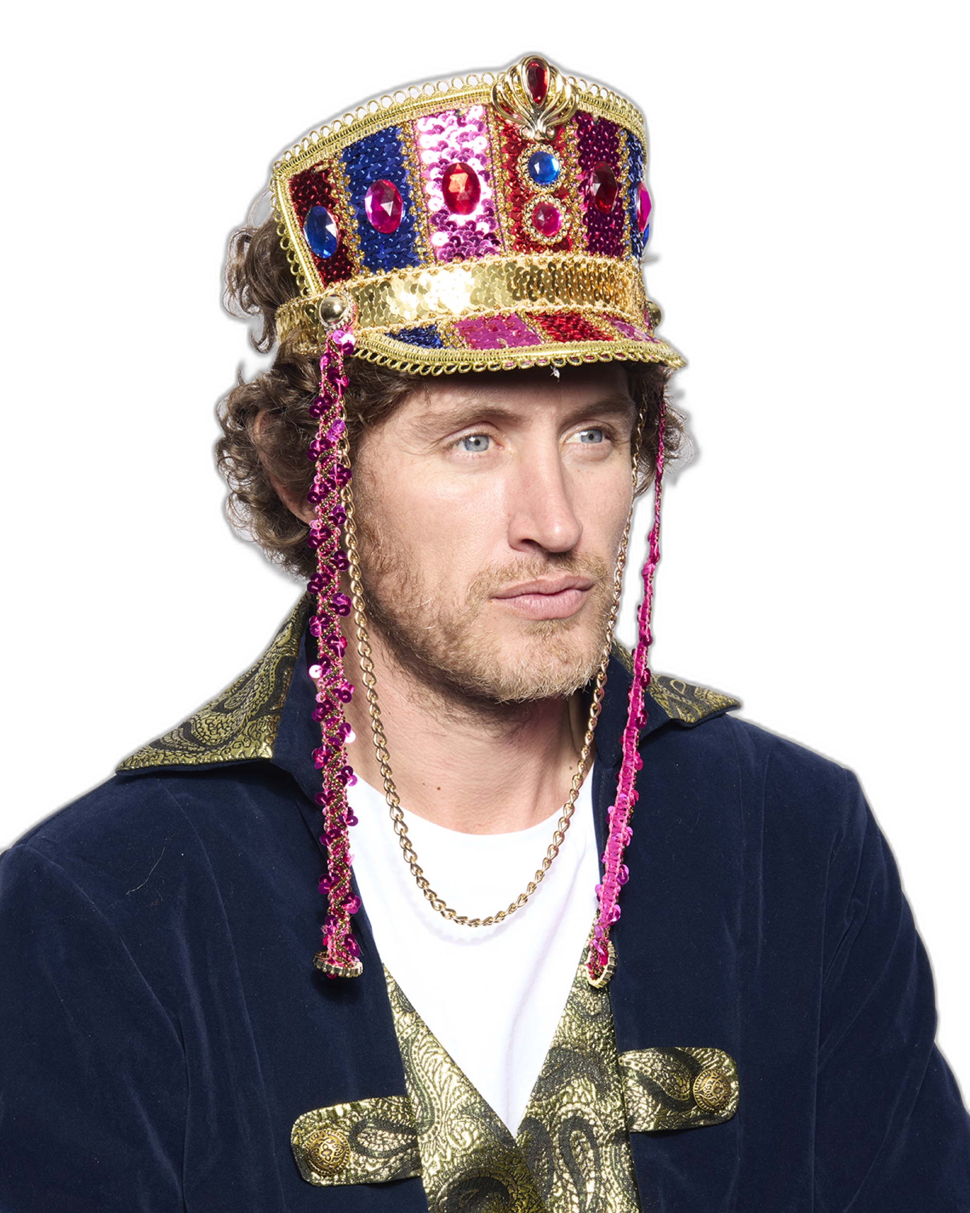 Marching Band Half-Cap, Sparkly, Carnival