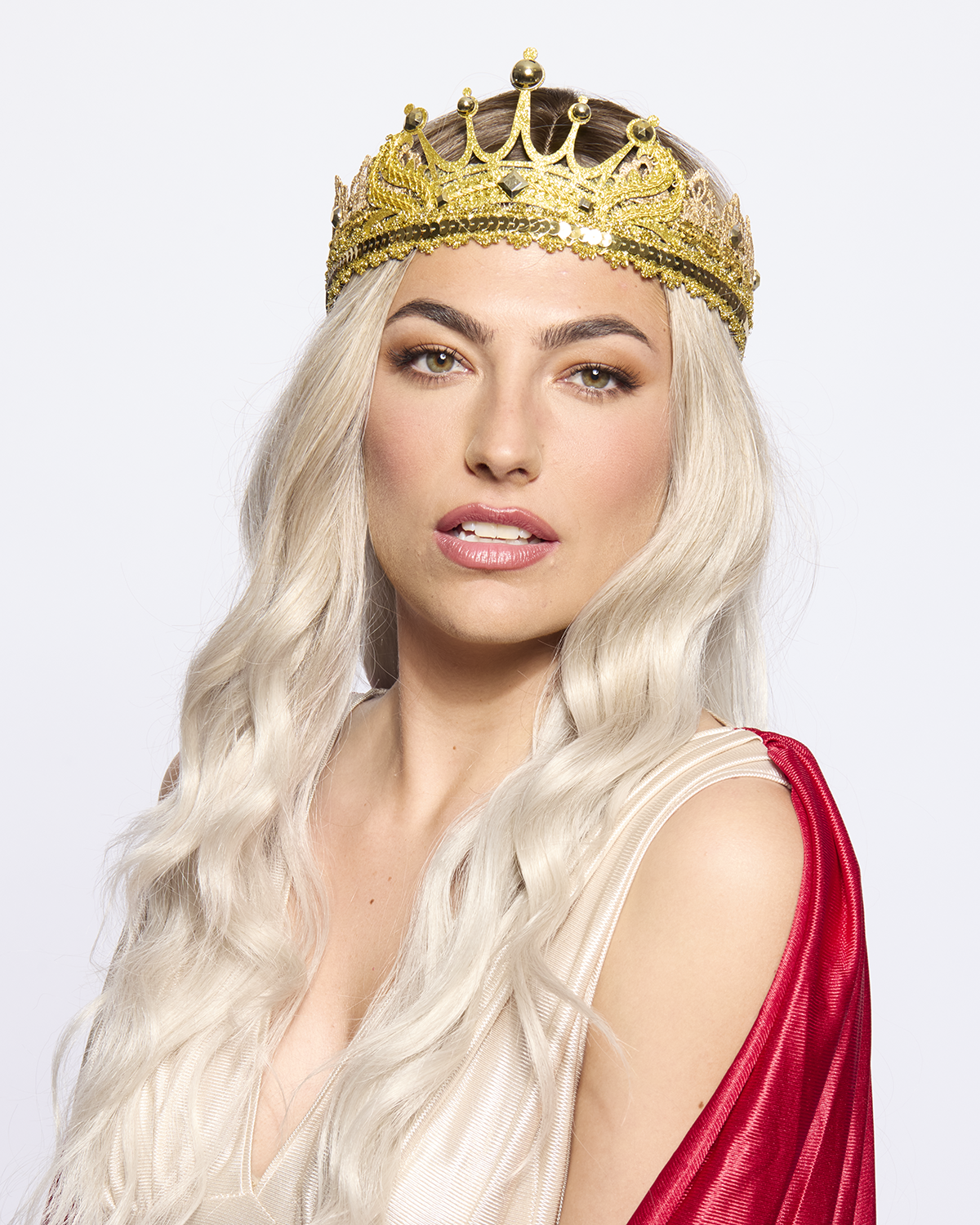 Crown, Gold Tie-Back