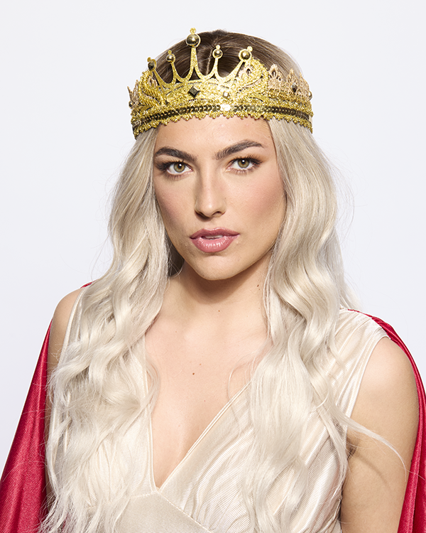 Crown, Gold Tie-Back