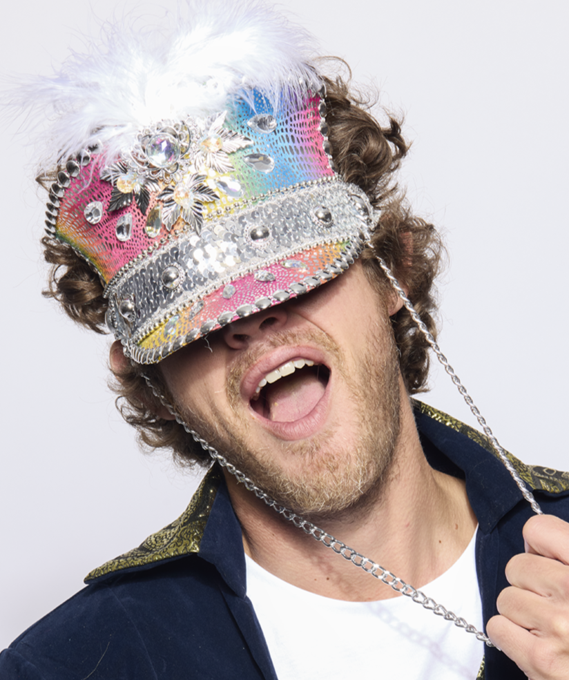 Marching Band Half-Cap, Sparkly