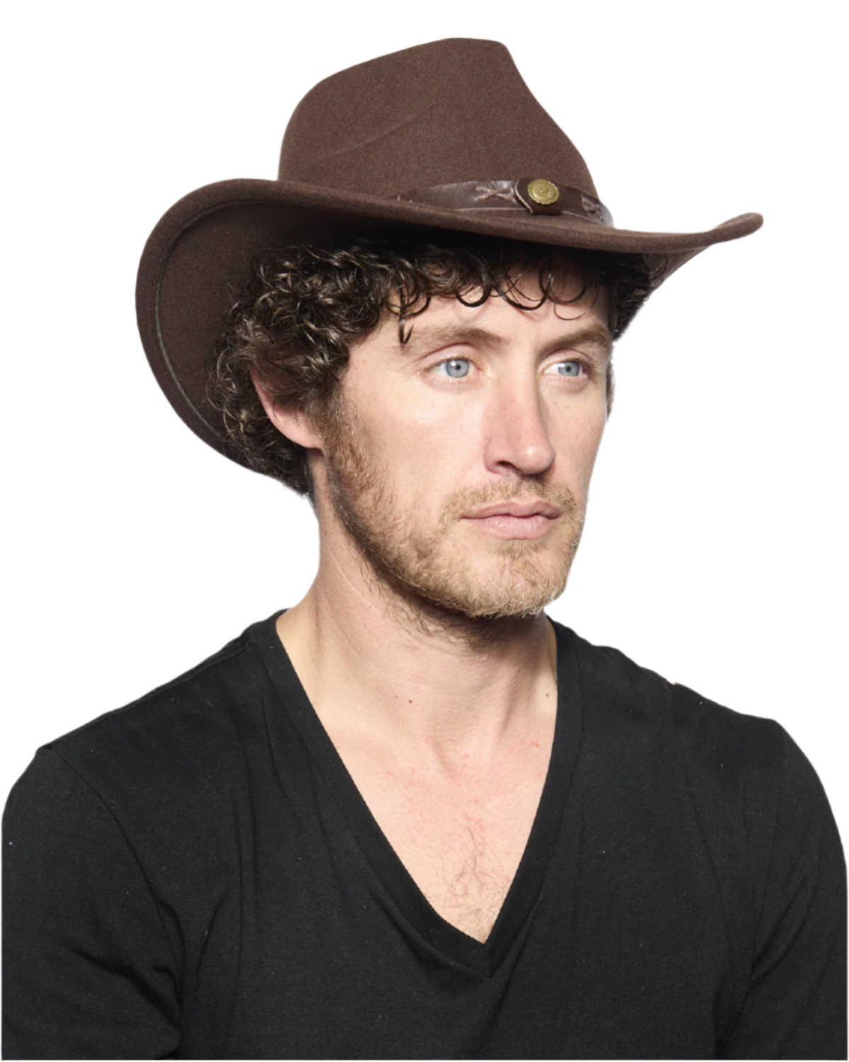 Cowboy Hat, Brown, Authentic