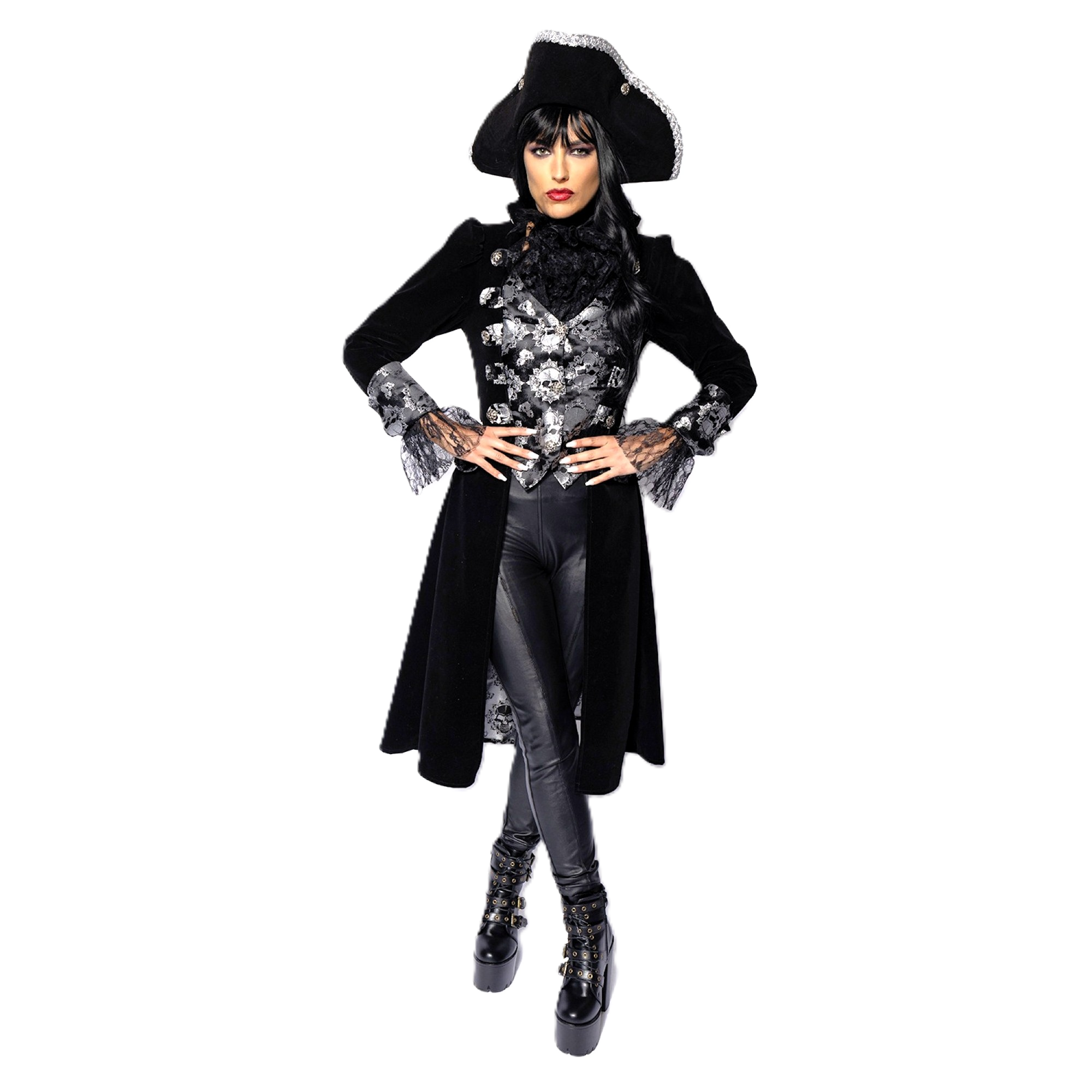 Captain Coat,  Ladies, Black Bones