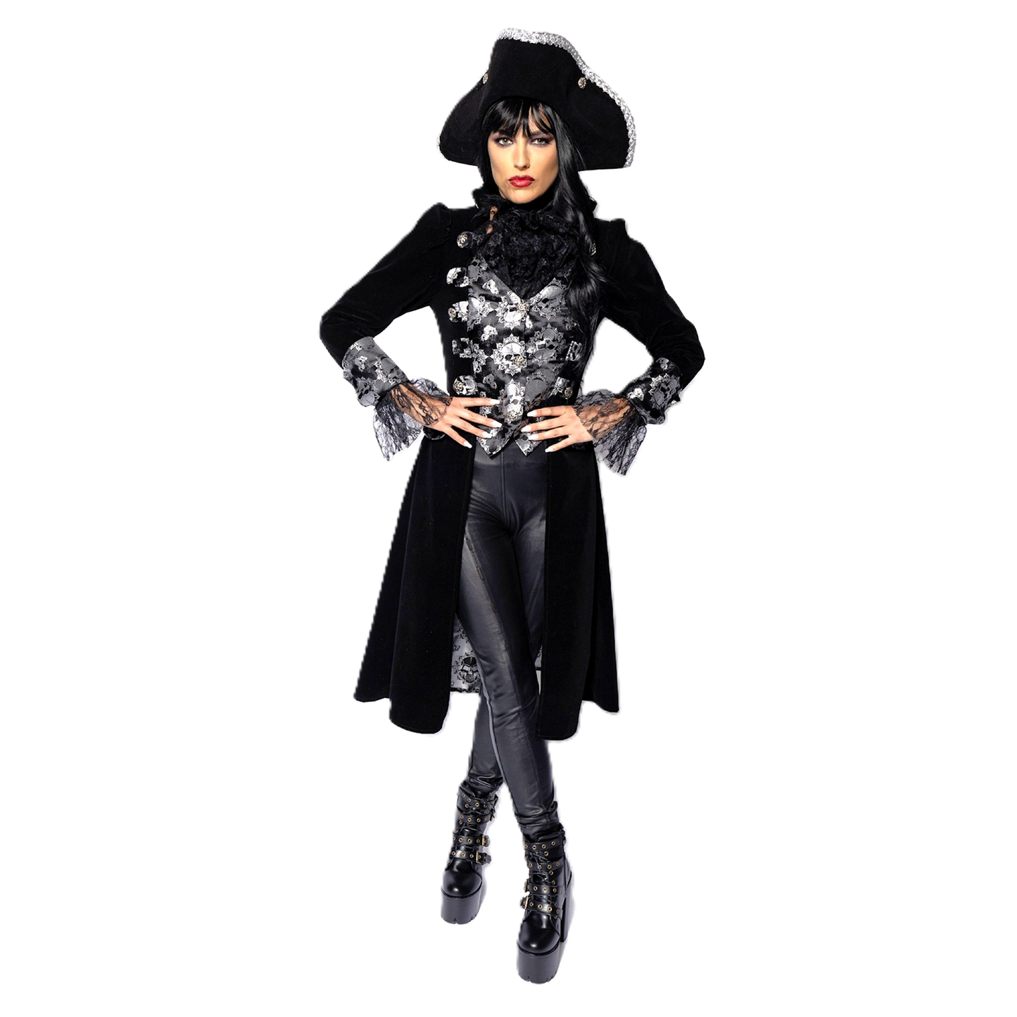 Captain Coat,  Ladies, Black Bones