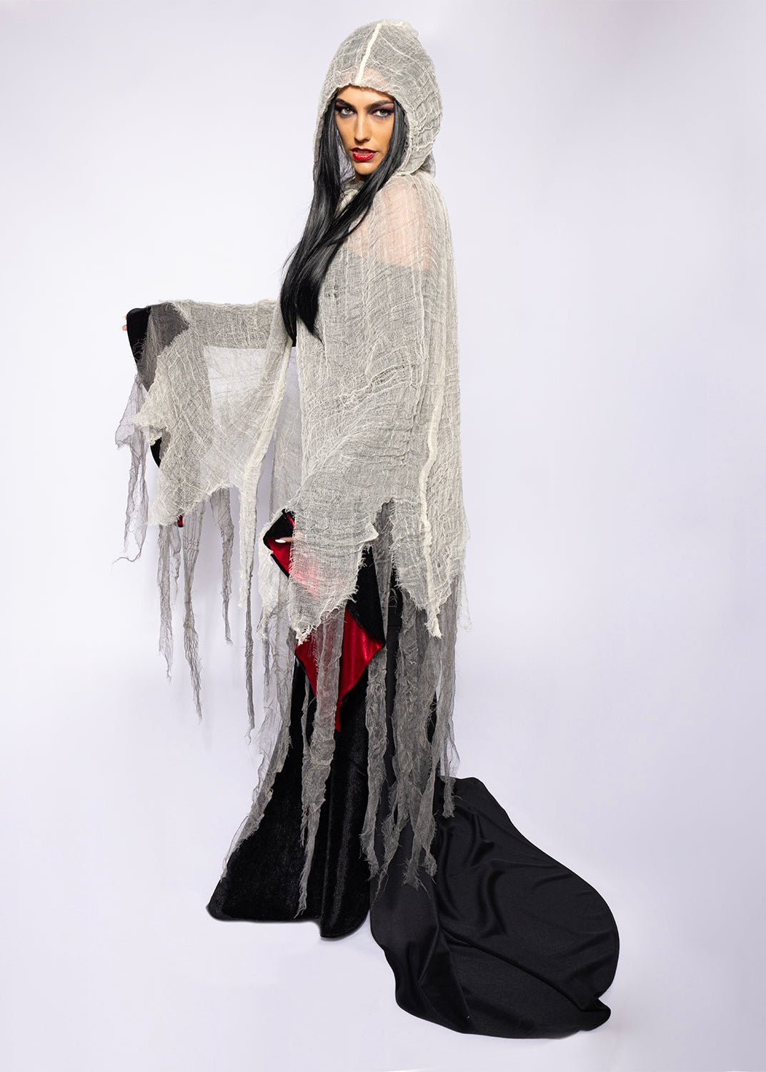 Shredded Ghost Cape