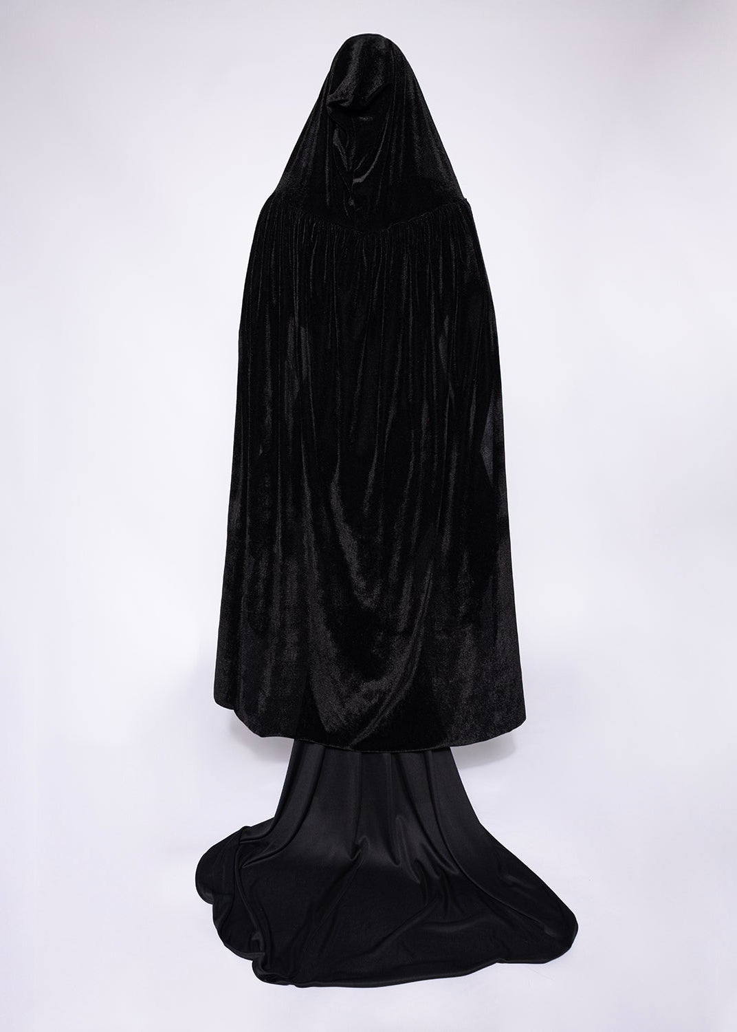 Black velvet Cape