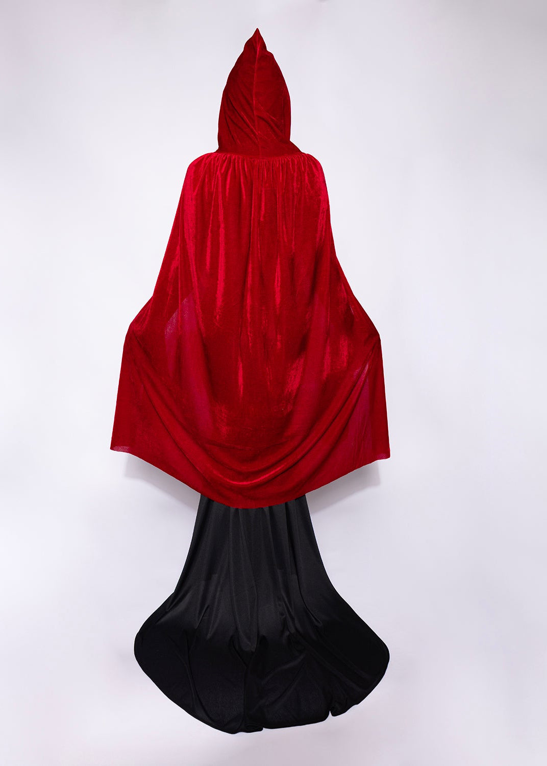 Blood Red Velvet Cape