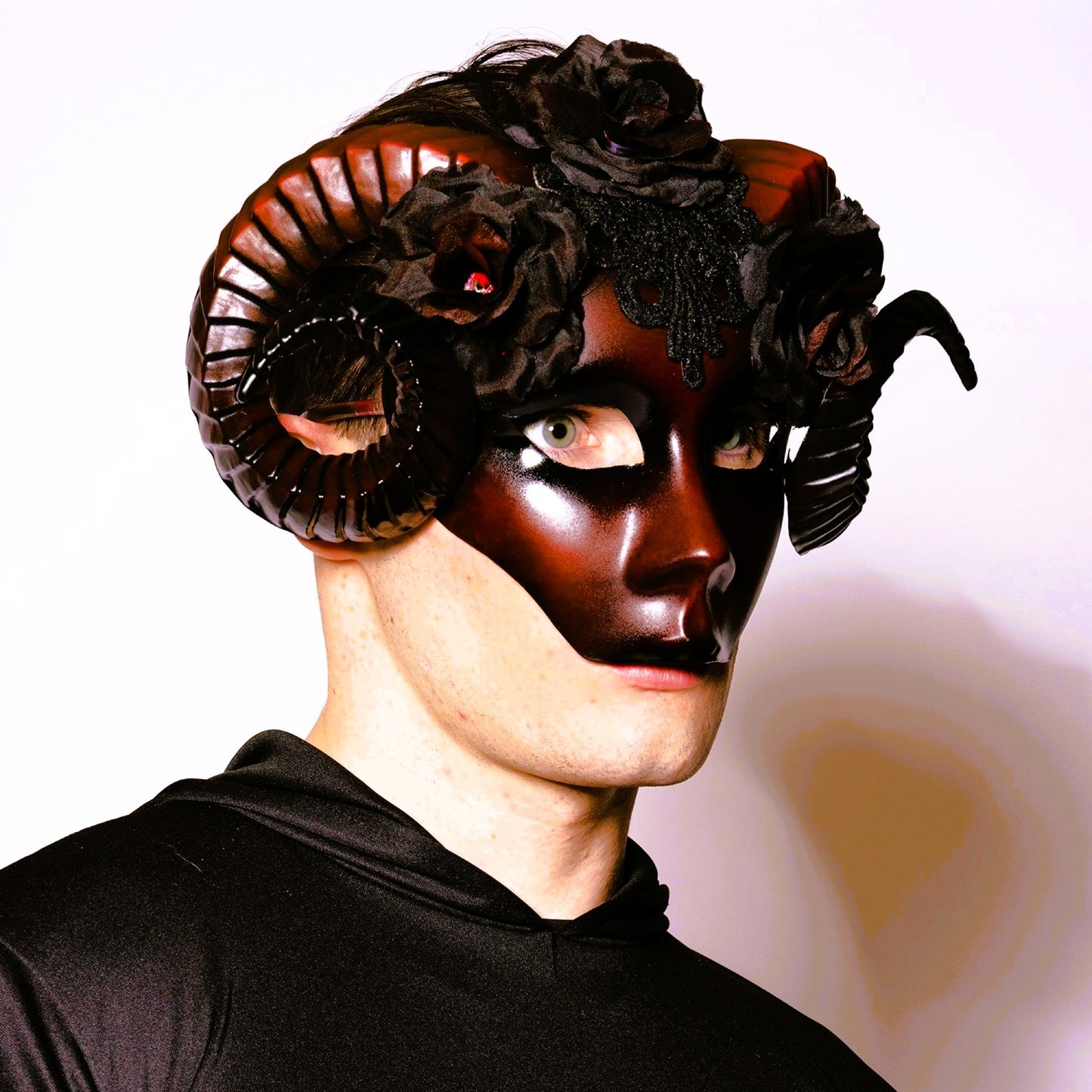 Eye Mask, Floral Ram, Rouge