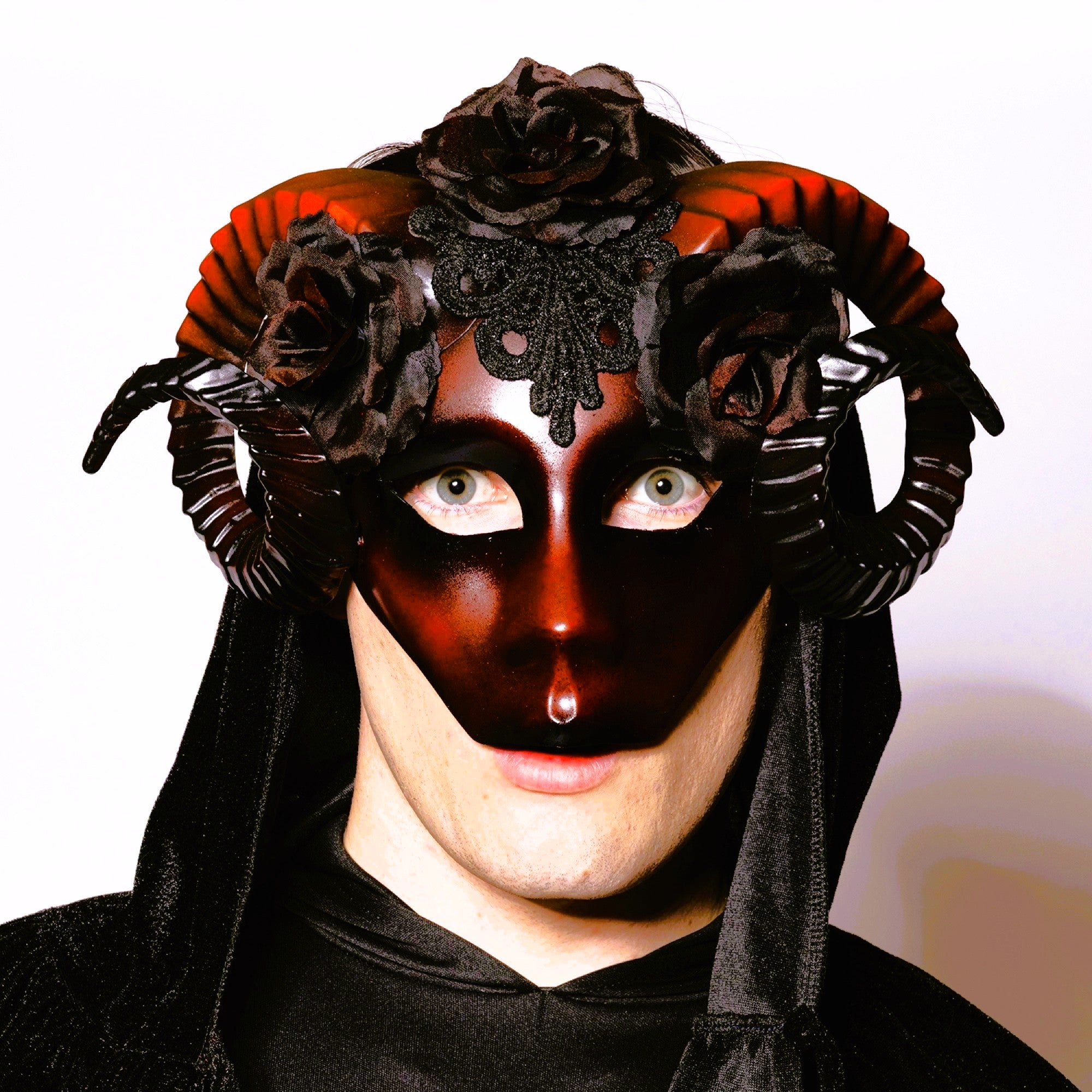 Eye Mask, Floral Ram, Rouge