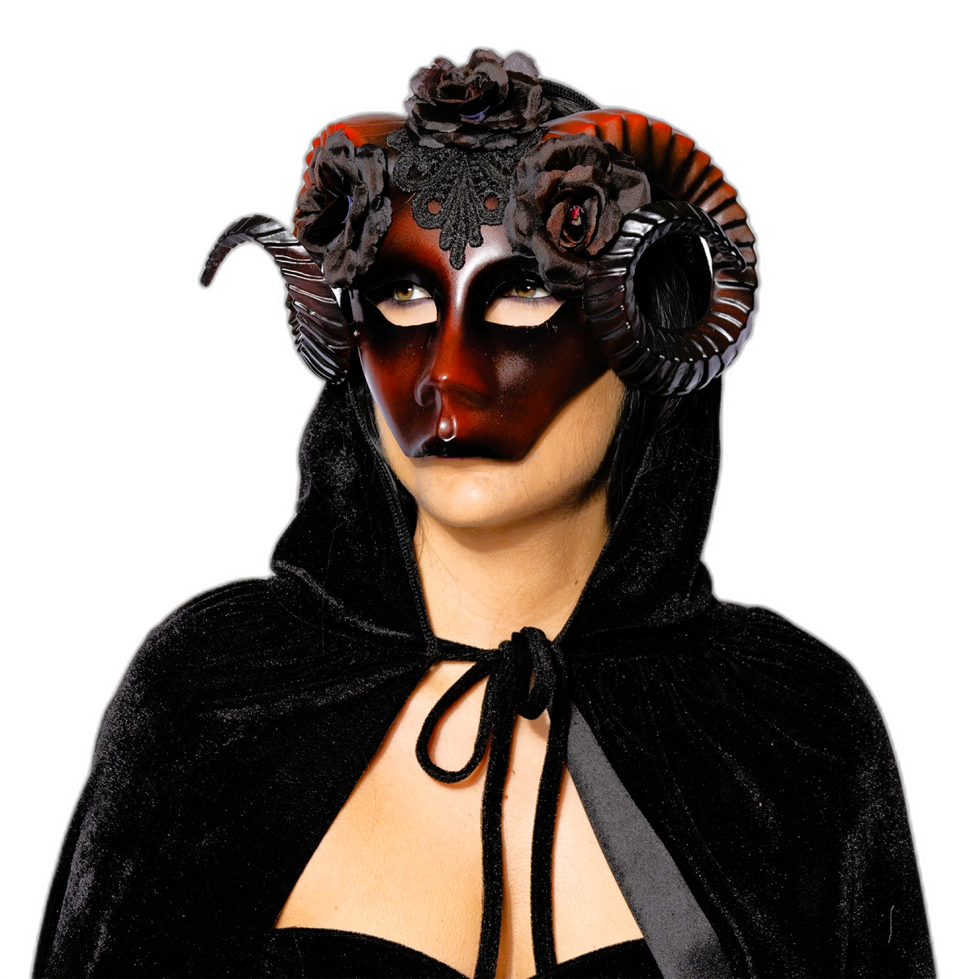 Eye Mask, Floral Ram, Rouge