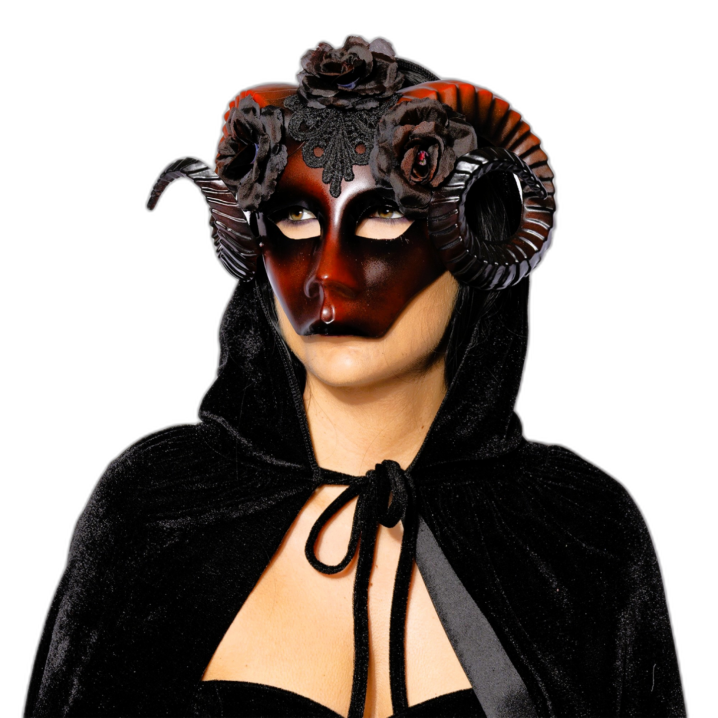 Eye Mask, Floral Ram, Rouge