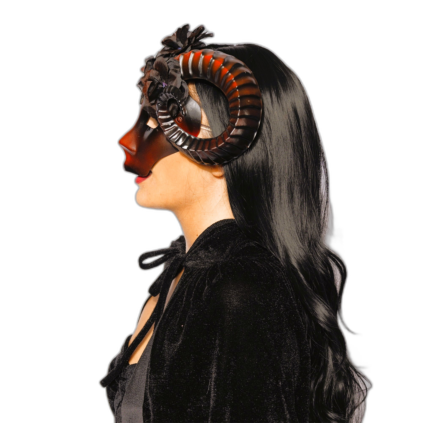 Eye Mask, Floral Ram, Rouge