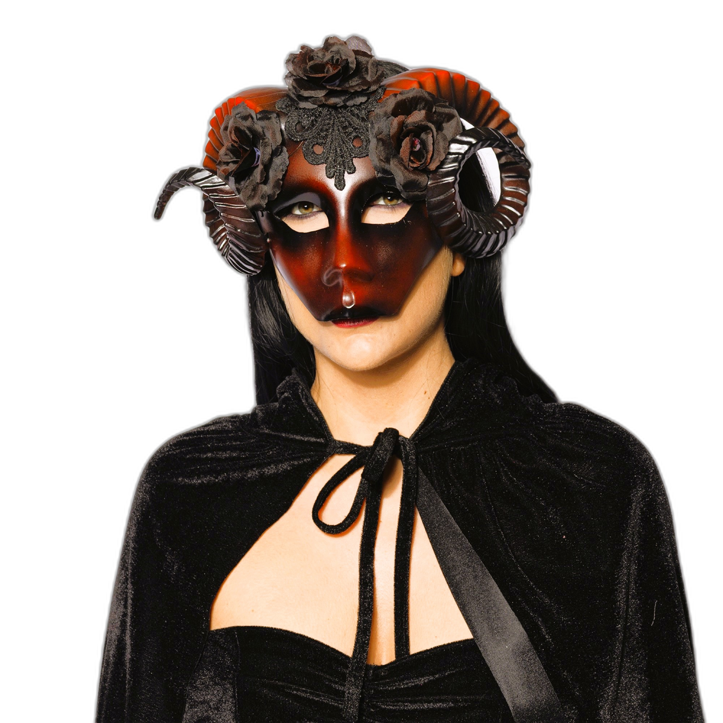 Eye Mask, Floral Ram, Rouge
