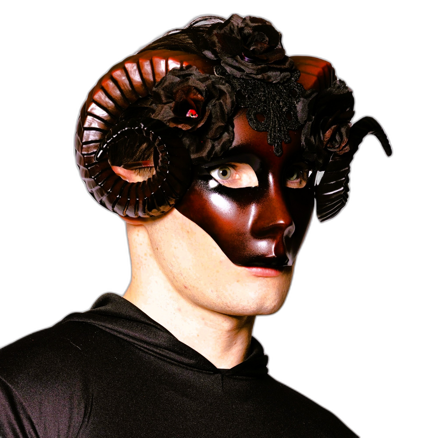 Eye Mask, Floral Ram, Rouge