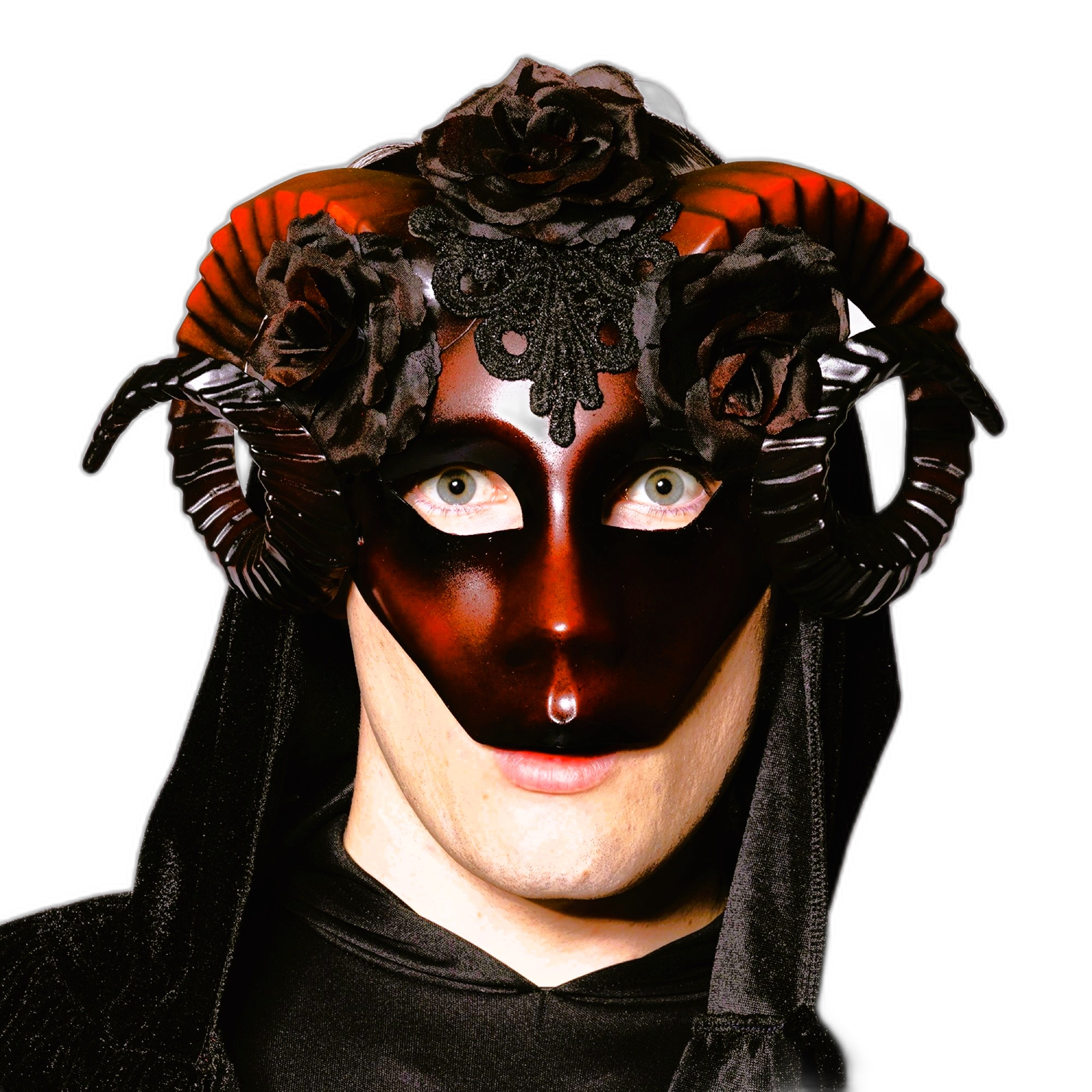Eye Mask, Floral Ram, Rouge