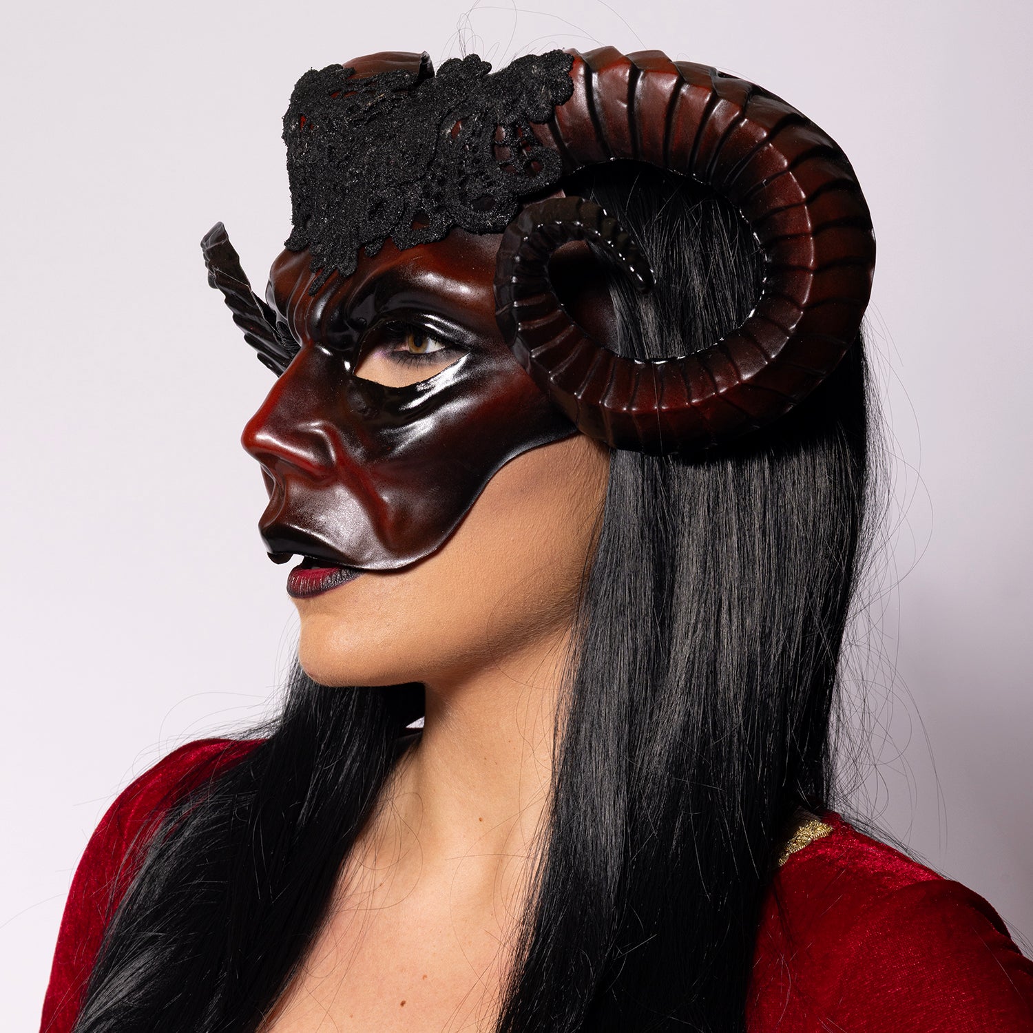 Eye Mask, Horned Ram, Rouge