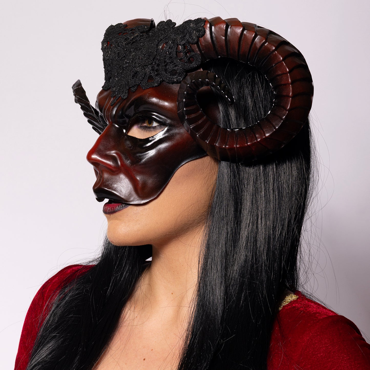 Eye Mask, Horned Ram, Rouge