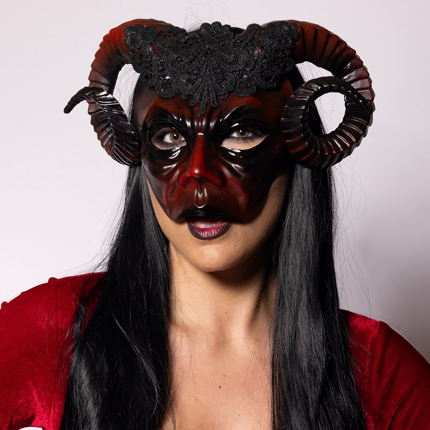 Eye Mask, Horned Ram, Rouge