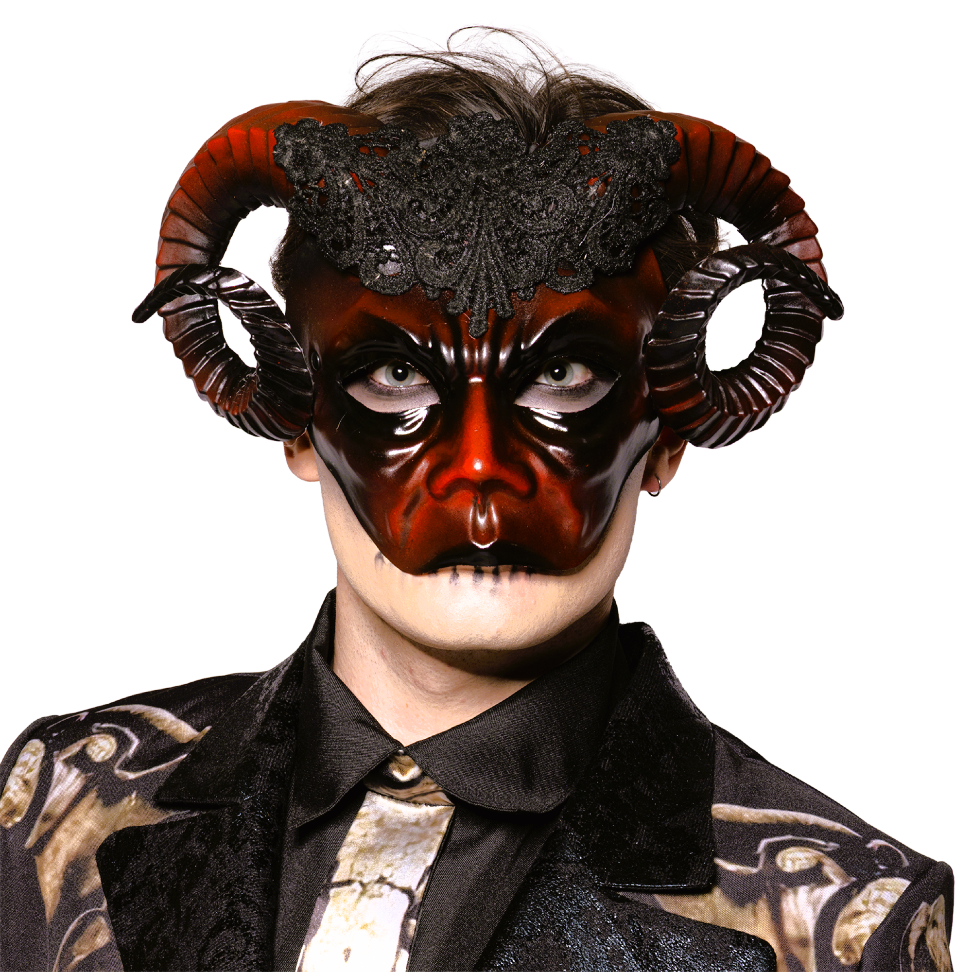 Eye Mask, Horned Ram, Rouge