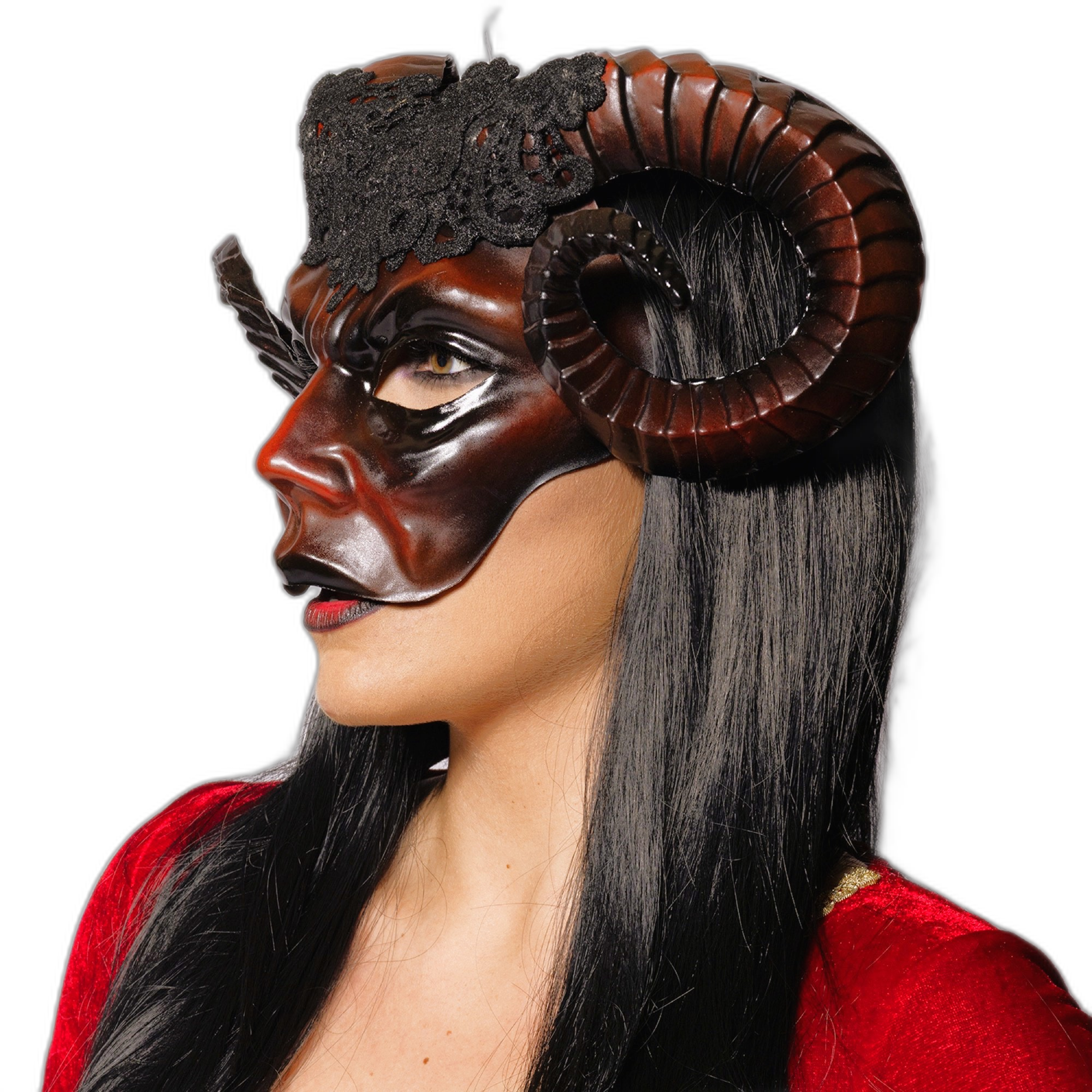 Eye Mask, Horned Ram, Rouge