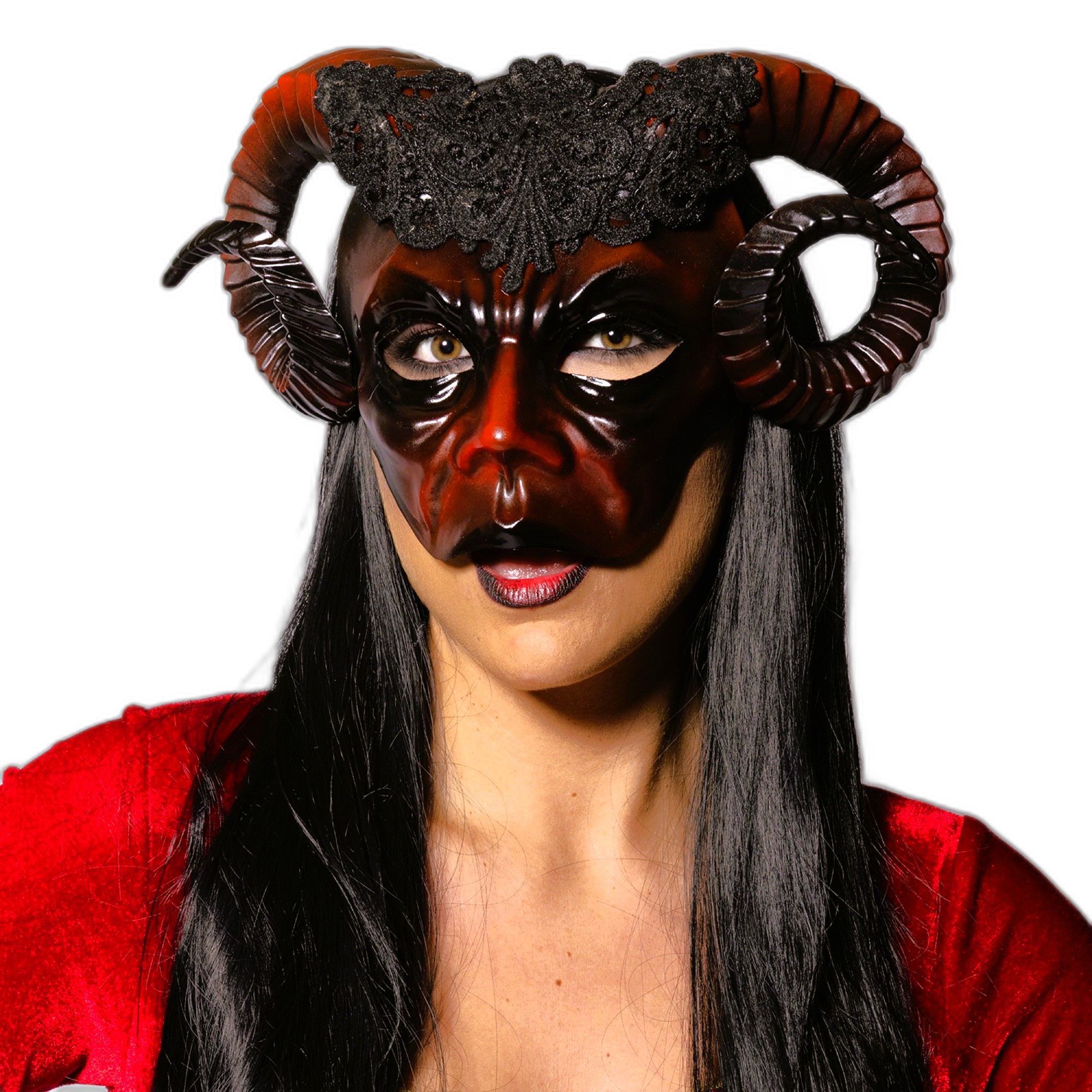 Eye Mask, Horned Ram, Rouge