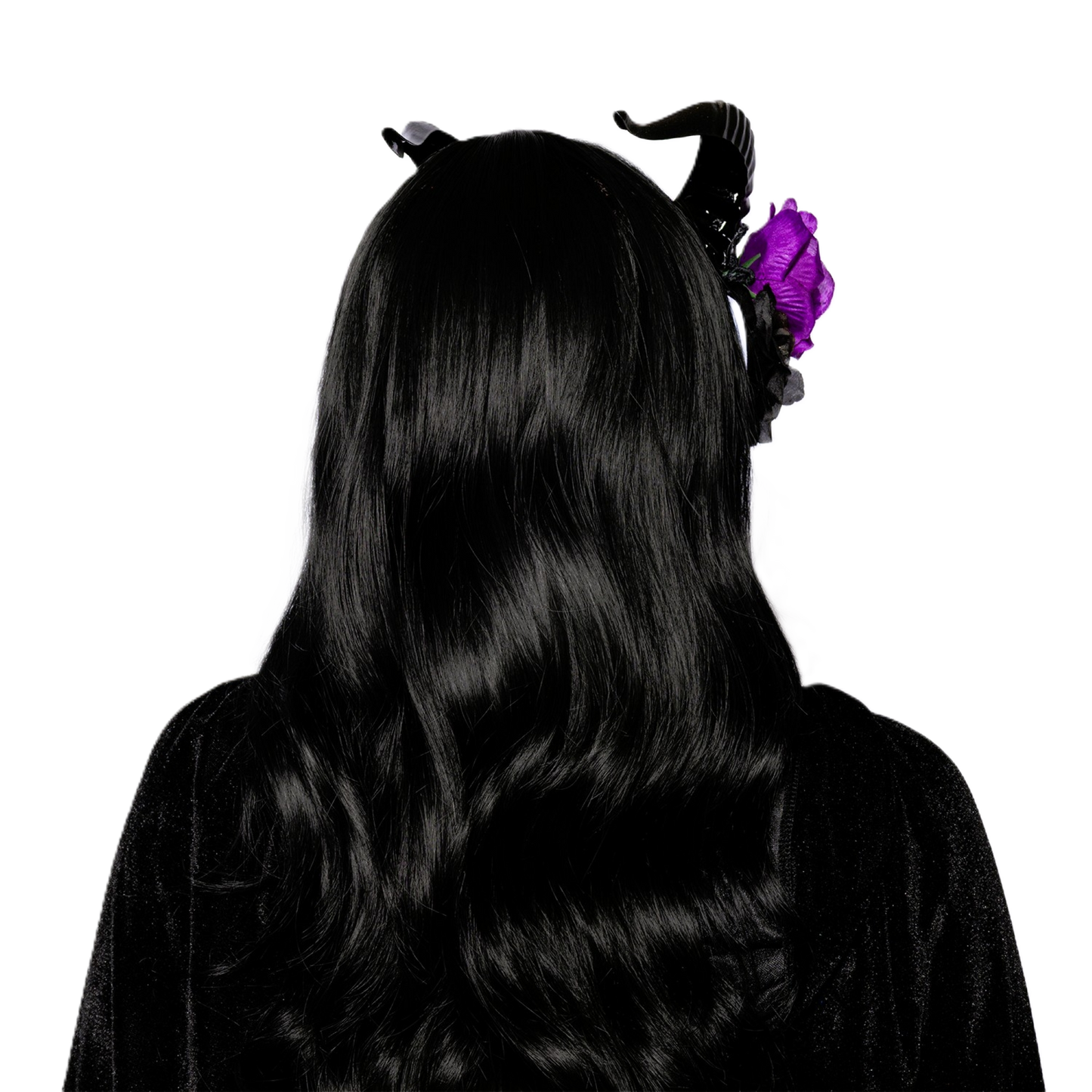 Day of The Dead, Horned, Floral Mask