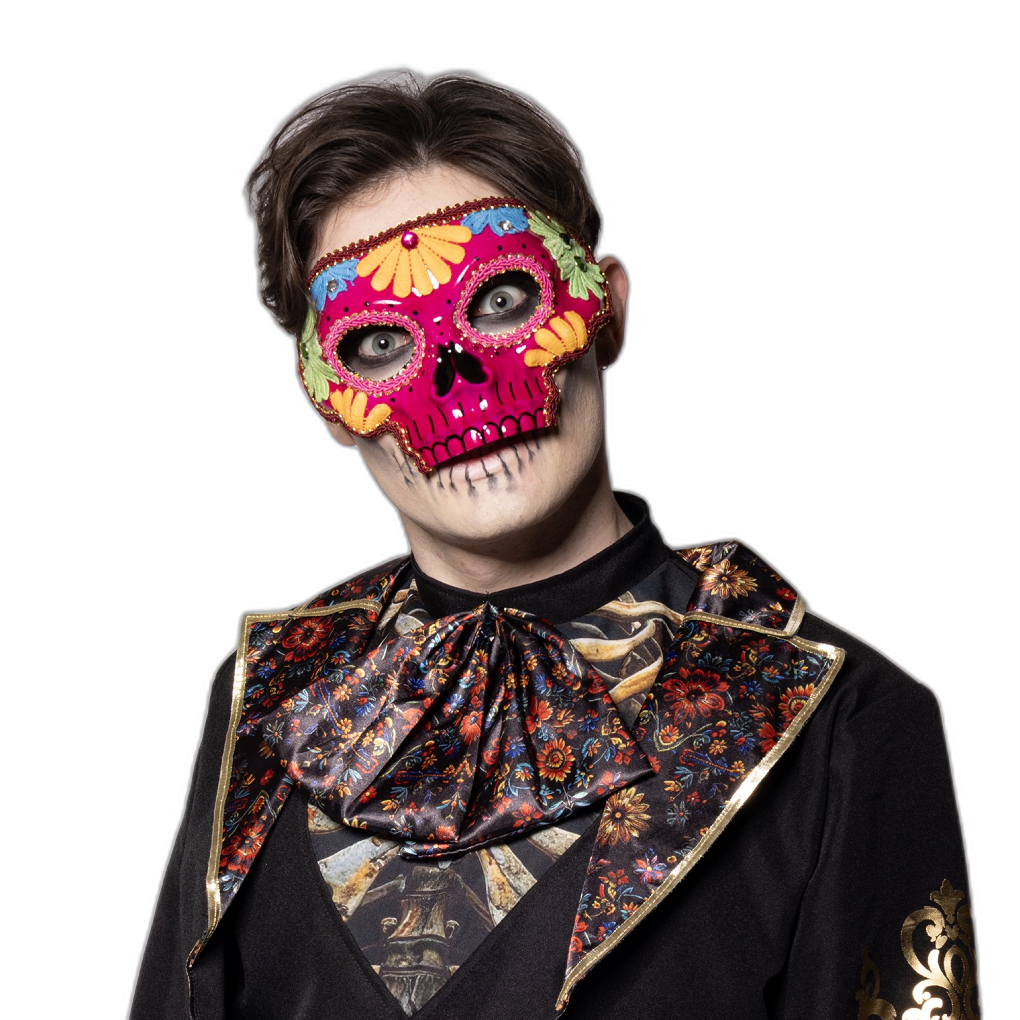 Sugar Skull Mask, Pink