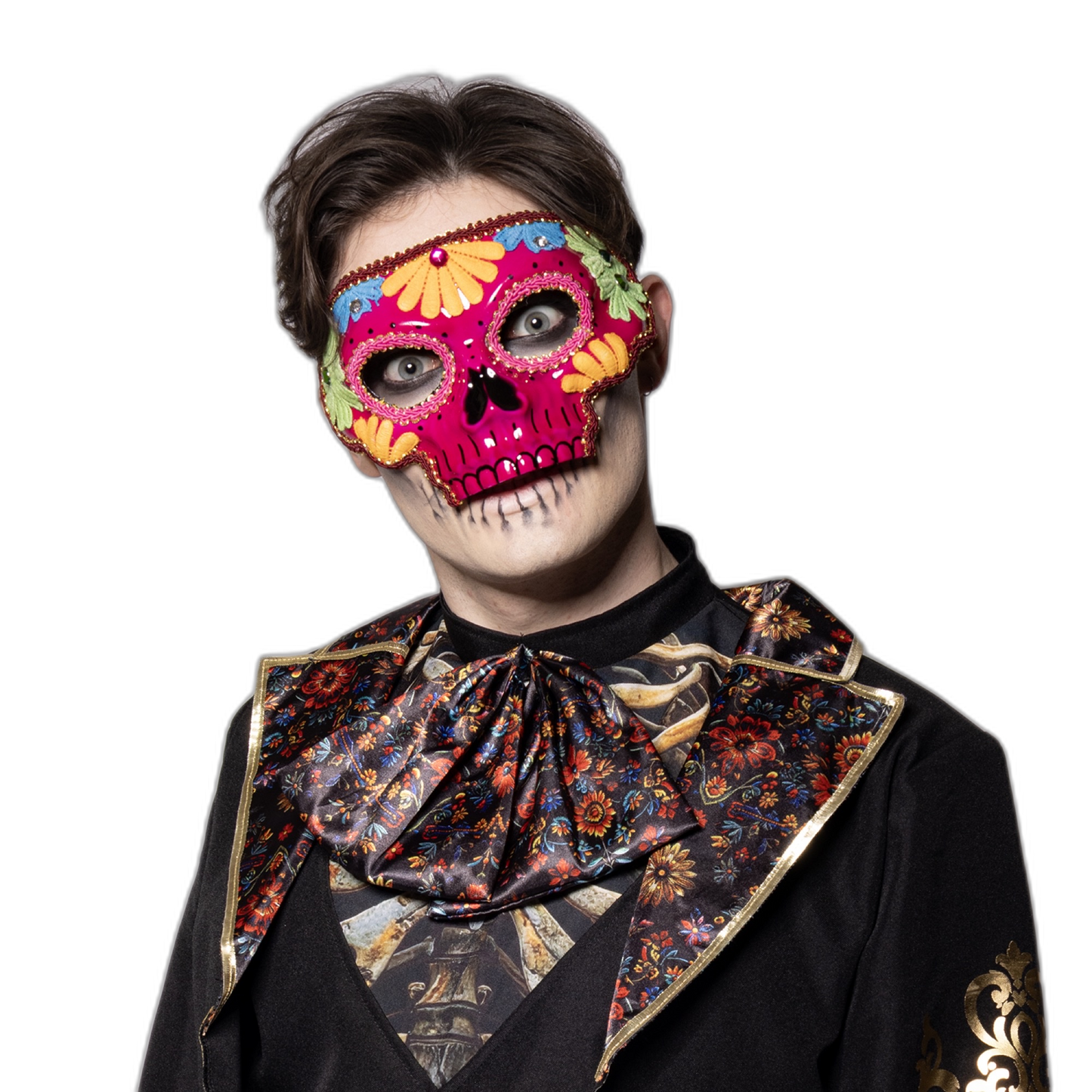 Sugar Skull Mask, Pink