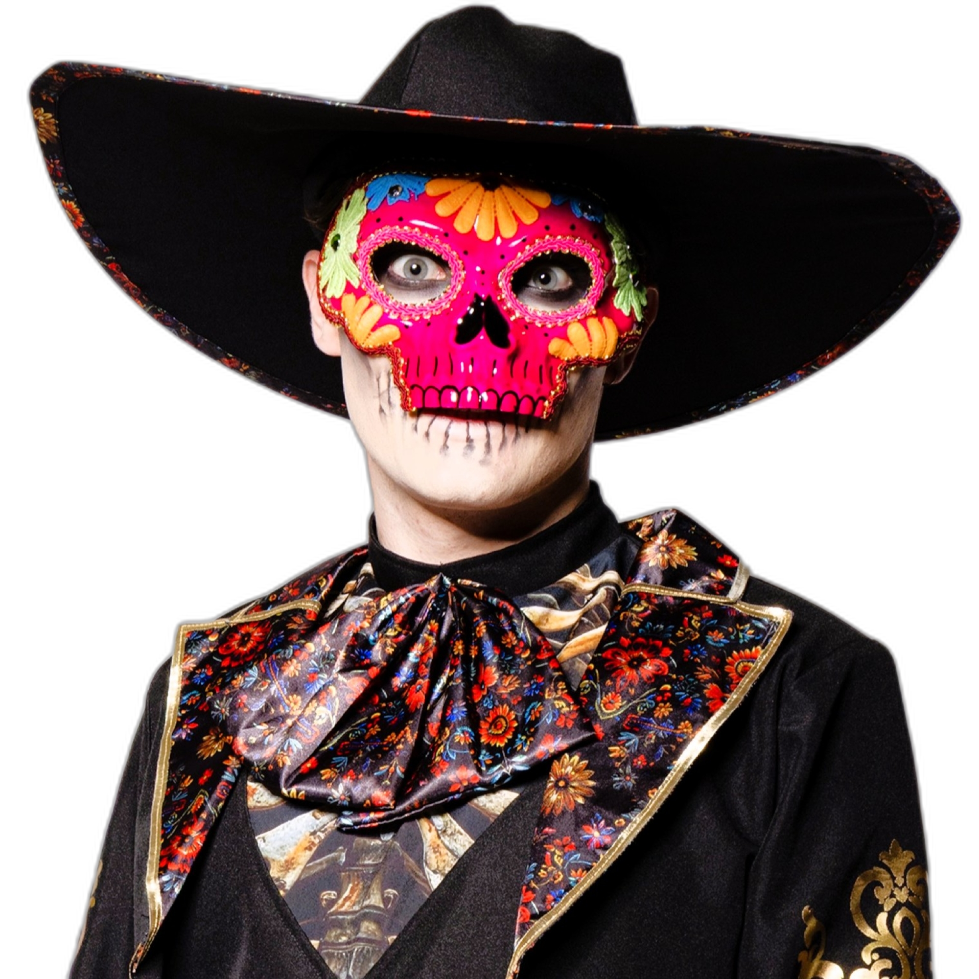Sugar Skull Mask, Pink
