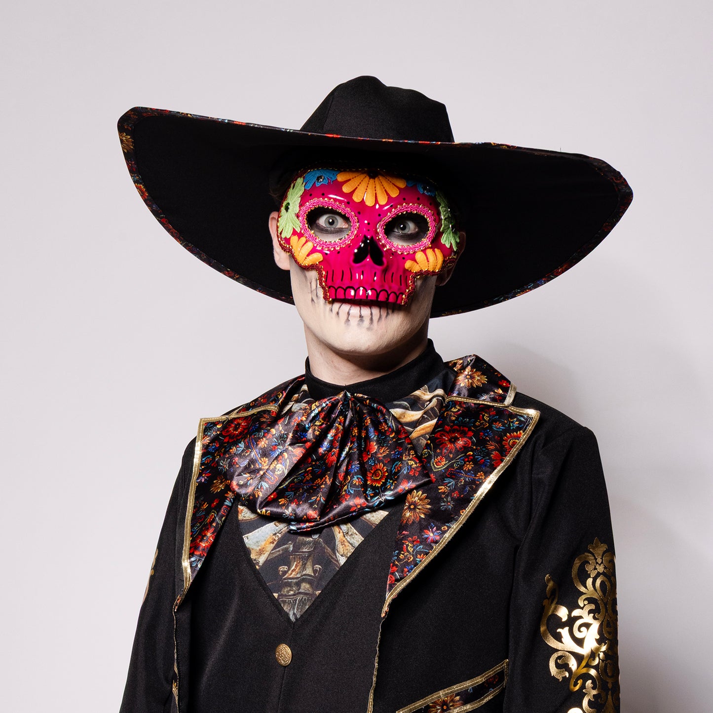 Sugar Skull Mask, Pink